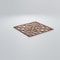 Ekena Millwork Medium Garland Decorative Fretwork Wood Wall Panels, Walnut, 15 3/8"W x 15 3/8"H x 3/8"T WALW16X16X0375GRDWA - alternate 5